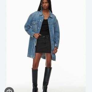 Aritzia Denim forum oversized Jacket